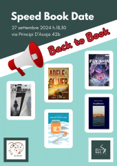 Speed book date - incontra il tuo prossimo libro
